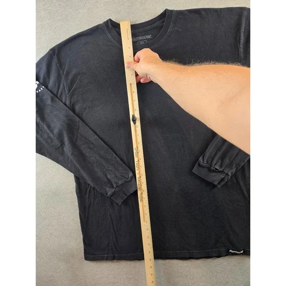 Fasthouse Shirt Mens XL Black Victory Wreath Long Sleeve Crewneck Tee Racing - Picture 6 of 8